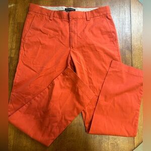 Banana Republic Pants Chinos Mens Size 32  Orange Dress pants